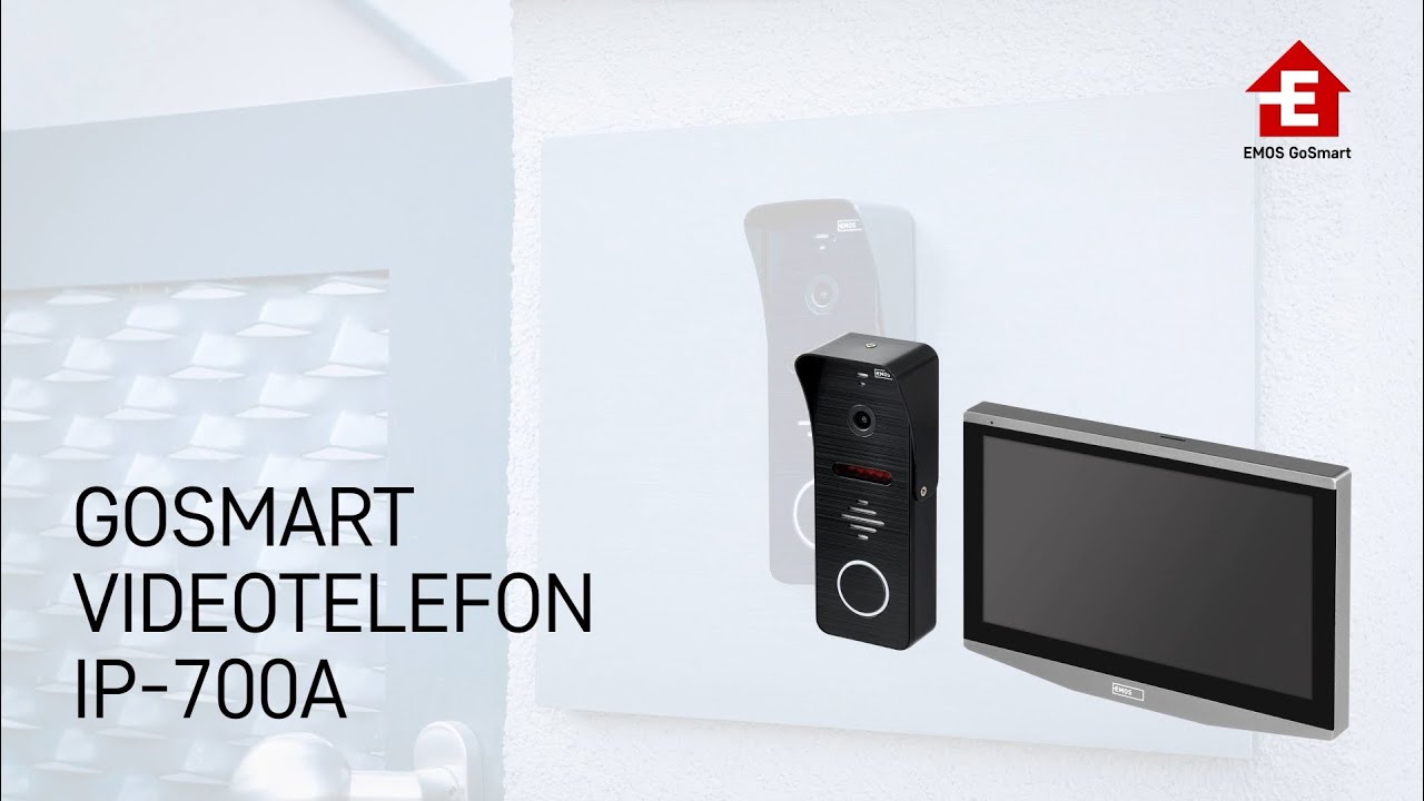 GoSmart Videotelefon IP-700A | EMOS H4010