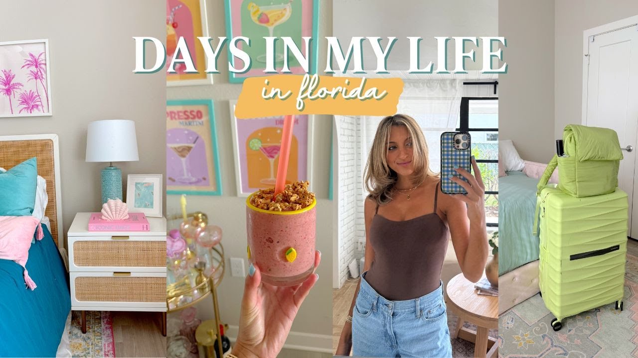 ДНИ ВО ФЛОРИДЕ ИЗ МОЕЙ ЖИЗНИ 💇🏼&zwj;♀️ 💕 🏠 новая прическа, съемки, брендовые предложения и сборы в круиз