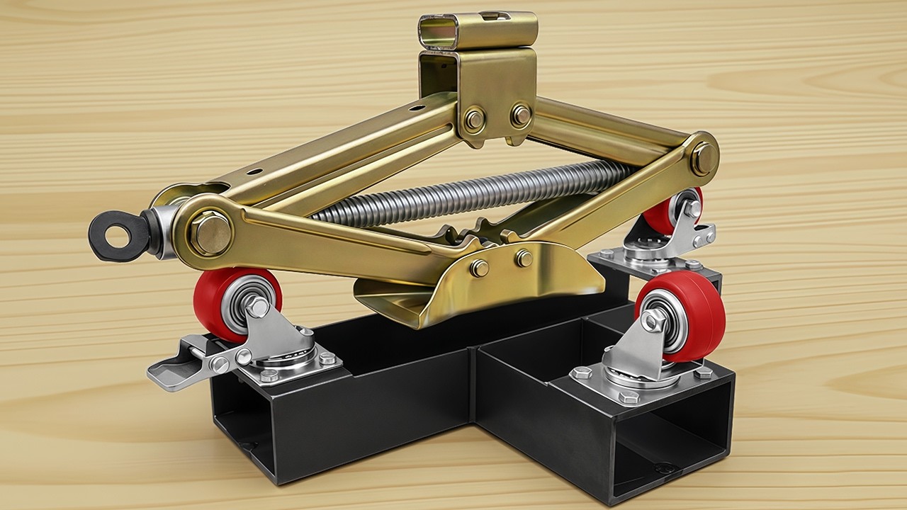 Billions of Welders don't know this Secret! Transform a Car Jack into a Million-Dollar Tool!