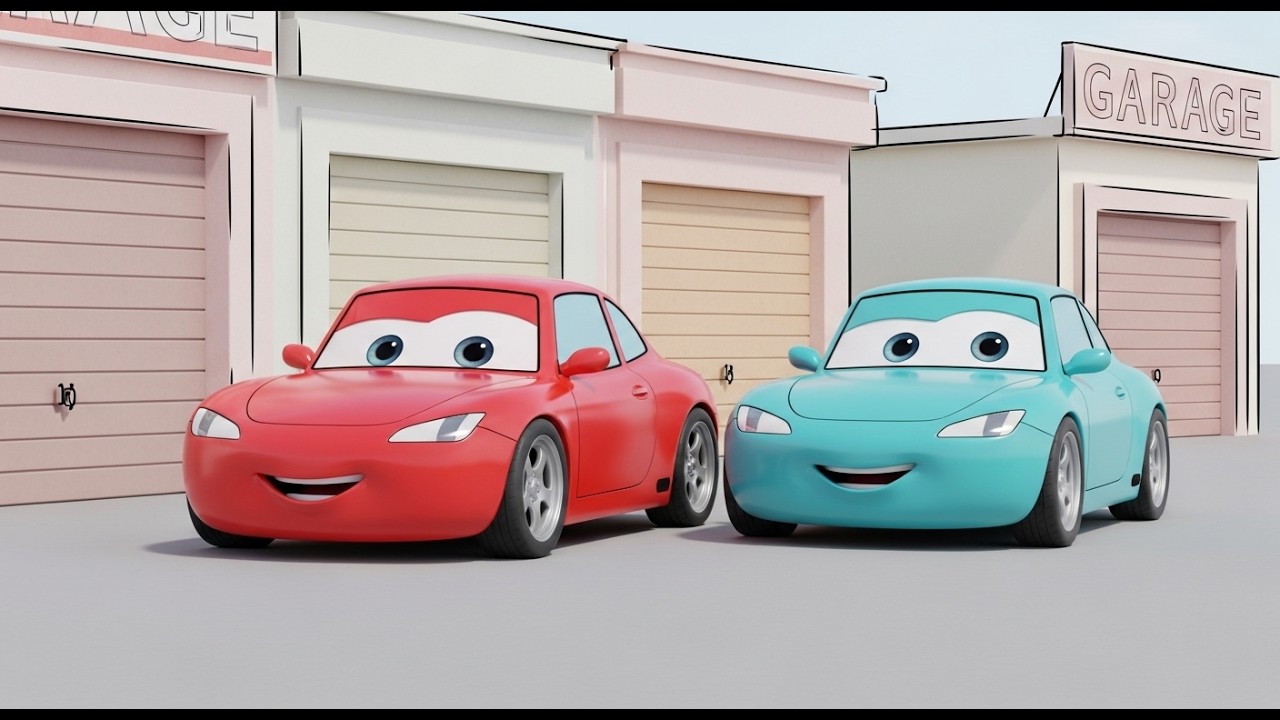 Red Racer’s Big Lesson | Classic 3D Cars Cartoon Story | Emotional Animated Short Film |Kids Cartoon