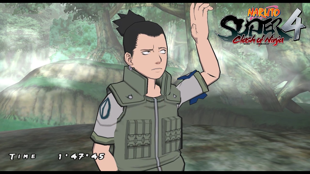 Super Naruto Clash of Ninja 4 [SCON4] - Shikamaru Gameplay [Hardest Difficulty] 1080p