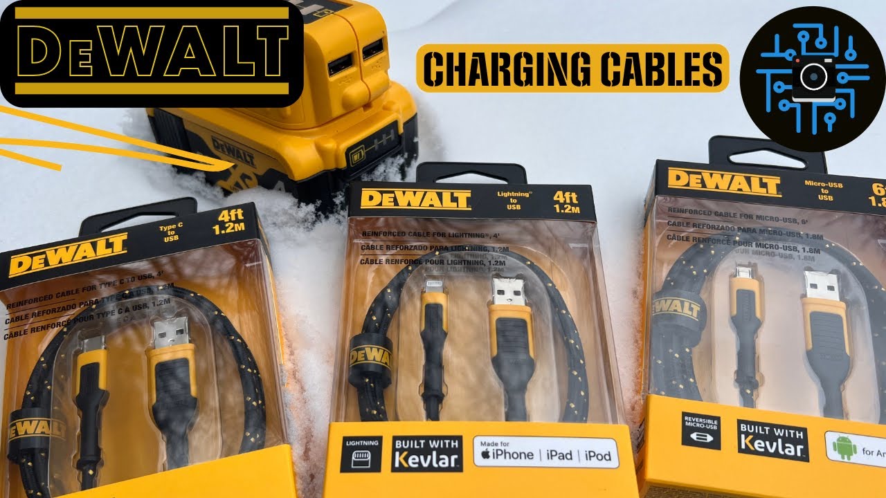 Dewalt USB Charging Cables Review       #usb #dewalt #computer #mobile #tools