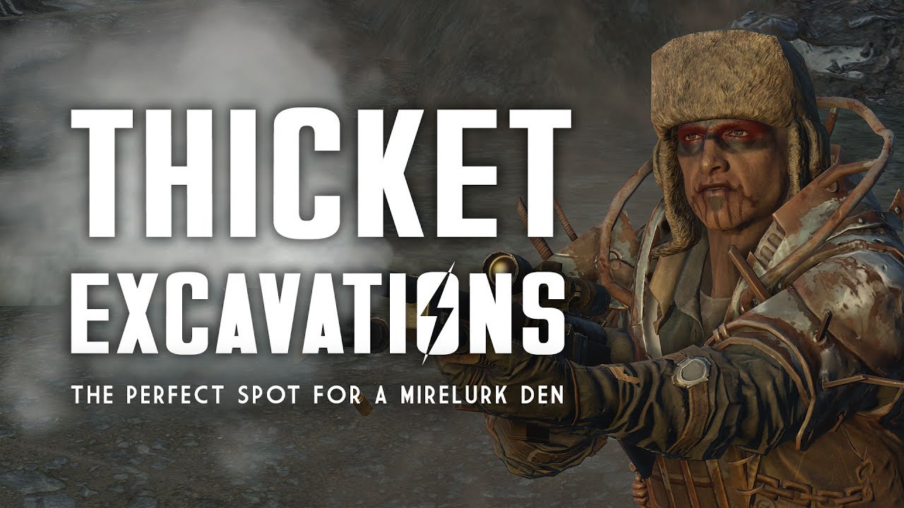 Something's Fishy at Thicket Excavations - A Perfect Spot for a Mirelurk Den - Fallout 4 Lore