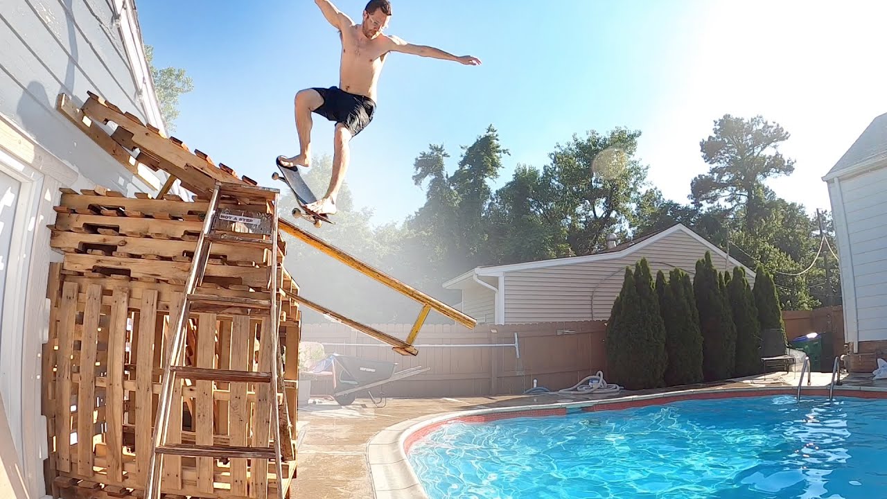 Building A Handrail Into My Pool