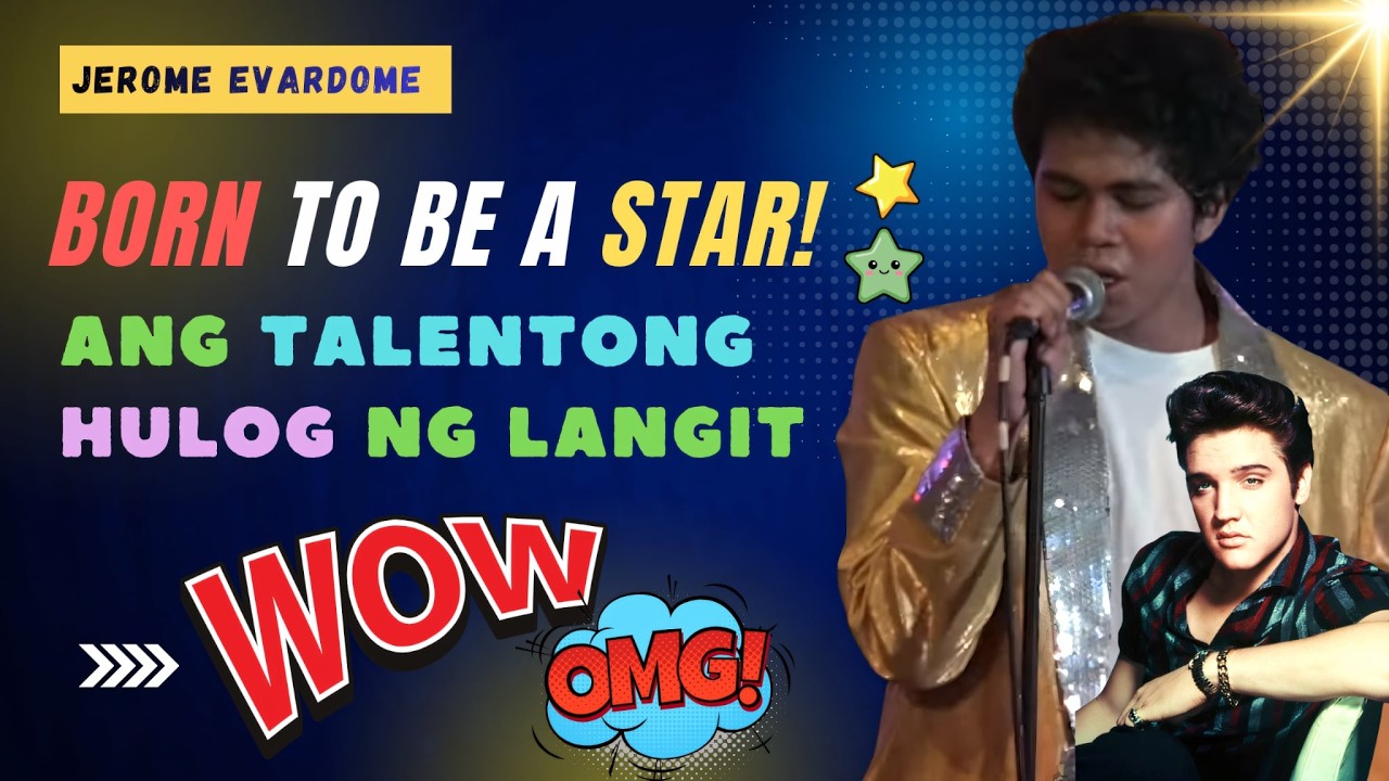 Filipino SHOCKS The whole WORLD! PINOY Elvis Presley Jerome Evardome BORN TO BE A STAR