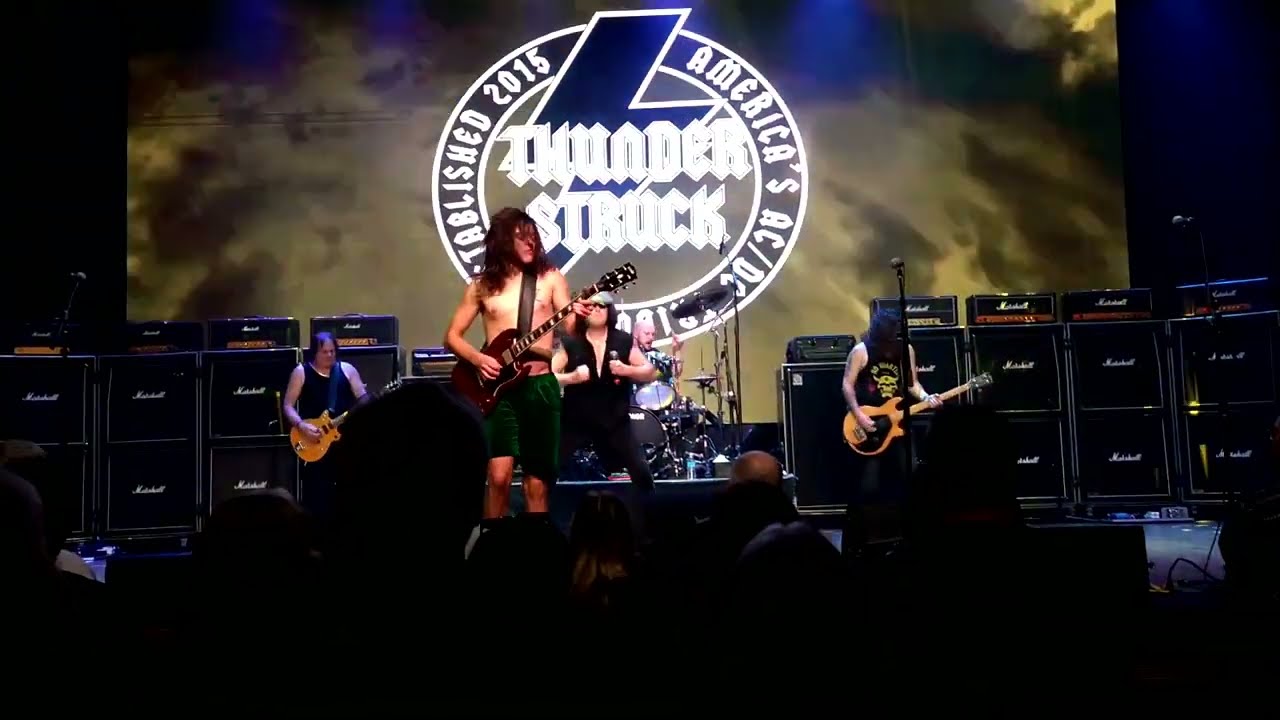 Thunderstruck (AC/DC Tribute Band) LIVE - 10/30/2025 - St Charles, IL - Arcada Theatre