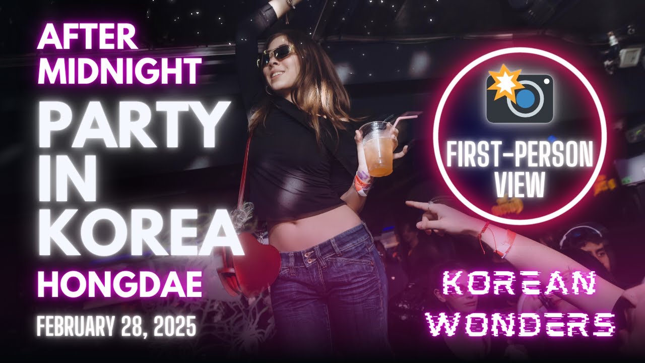Korea Nightlife - After Midnight in Hongdae (2025-02-28)