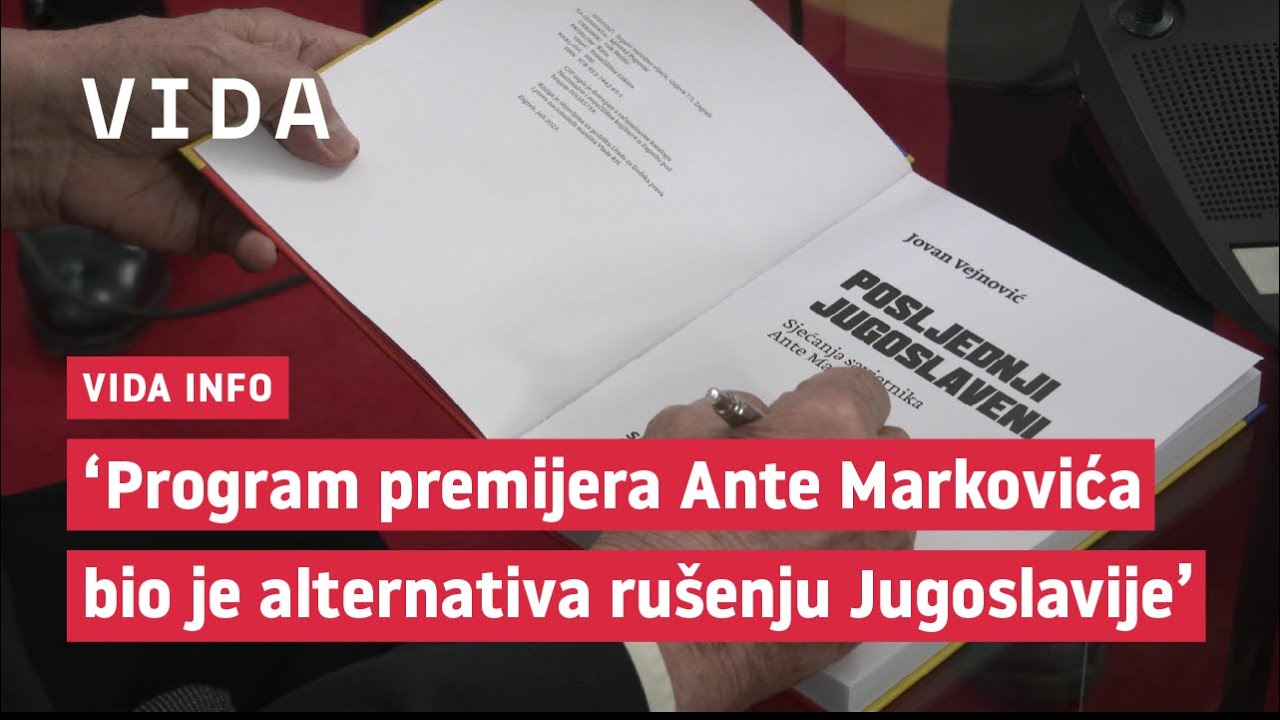 VIDA info - Promocija knjige 