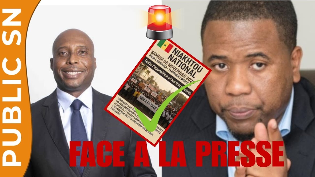 Direct 🚨Bougane Gueye et la Coalition Niakhtou Nationale face &agrave; la presse