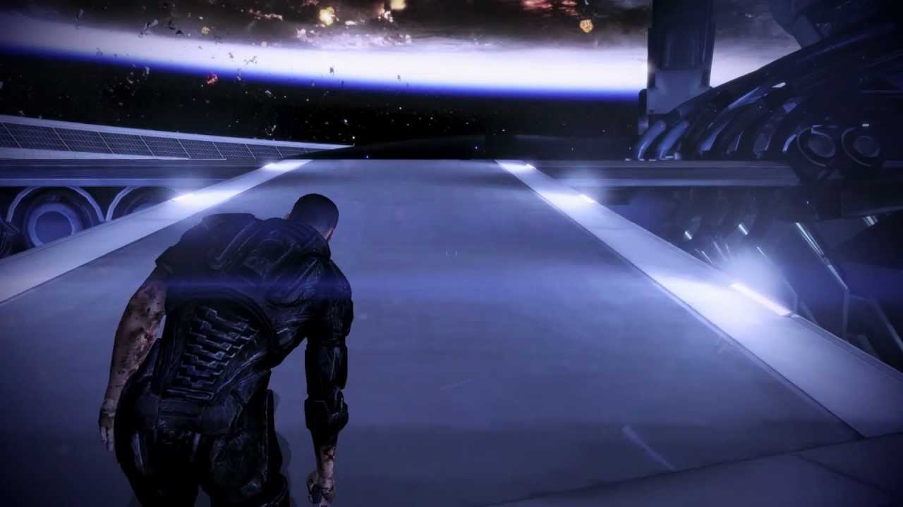 Mass Effect 3 Ending 3 - Control, Shepard Dies, HD1080p