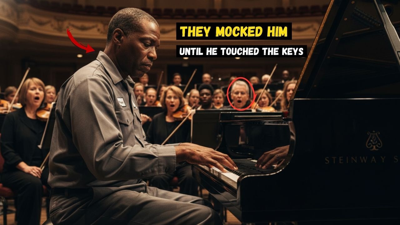 Conductor Humiliates Janitor, Regrets It When He Touches the Piano Keys