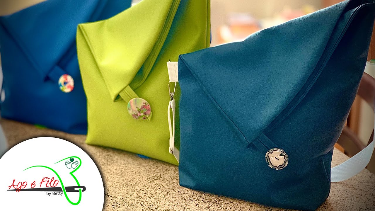 Agoefilobybetty - Tutorial Creazione Borsa tracolla in Ecopelle (#3)