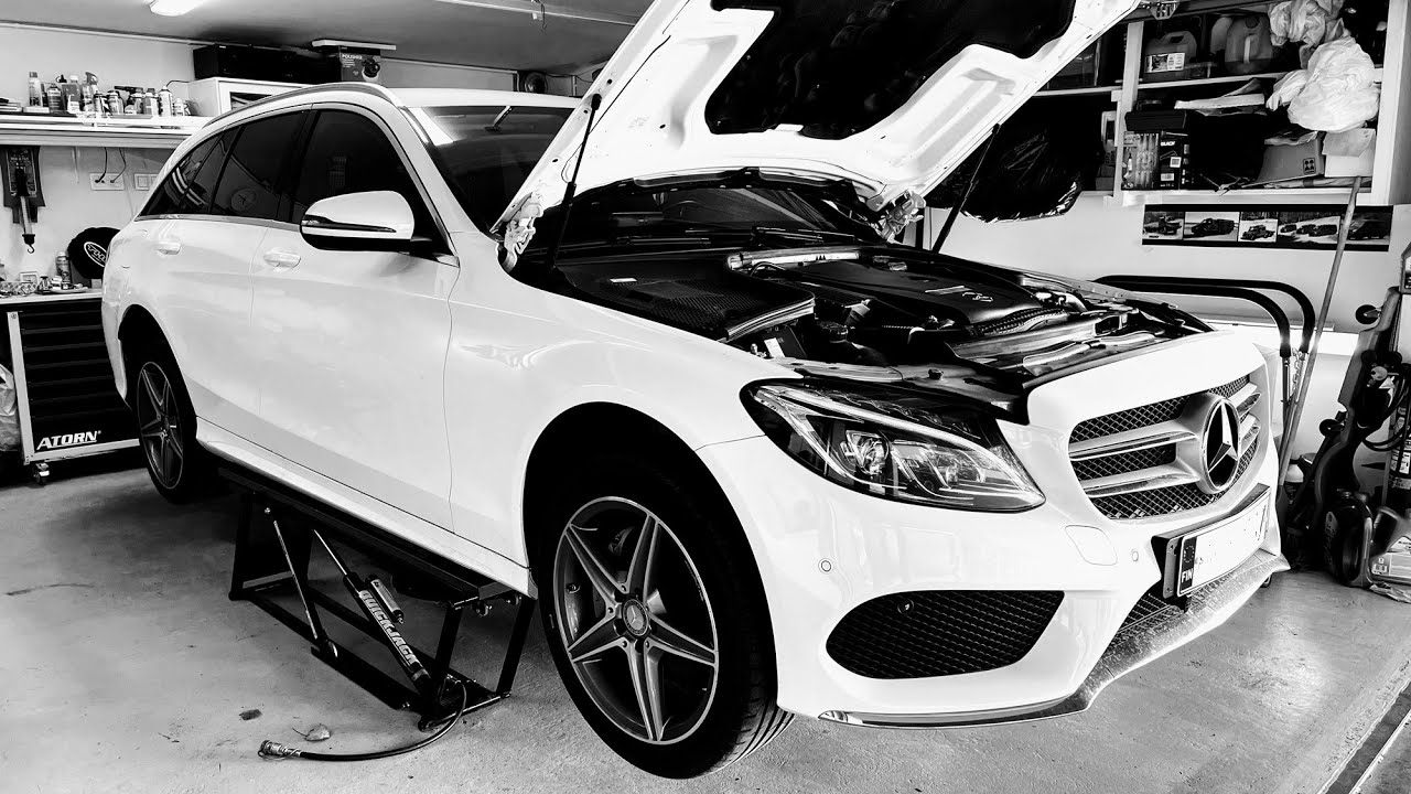 Mercedes-Benz C 205 sisäilmasuodattimien vaihto