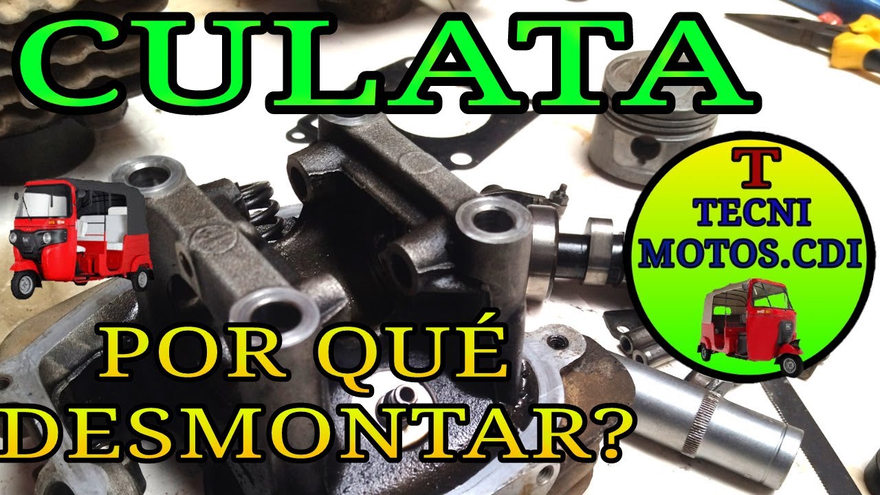 DESARMADO DE LA CULATA.😁 Por qué DESARMAR y Cómo hacerlo?