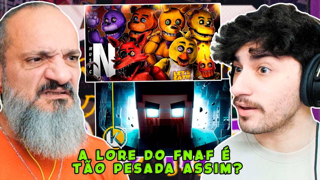 OK, ESSA MÚSICA É ABSURDA... - HEROBRINE (MINECRAFT) & (HOMEM DE ROXO) FNAF - OKABE | NEKO - REACT