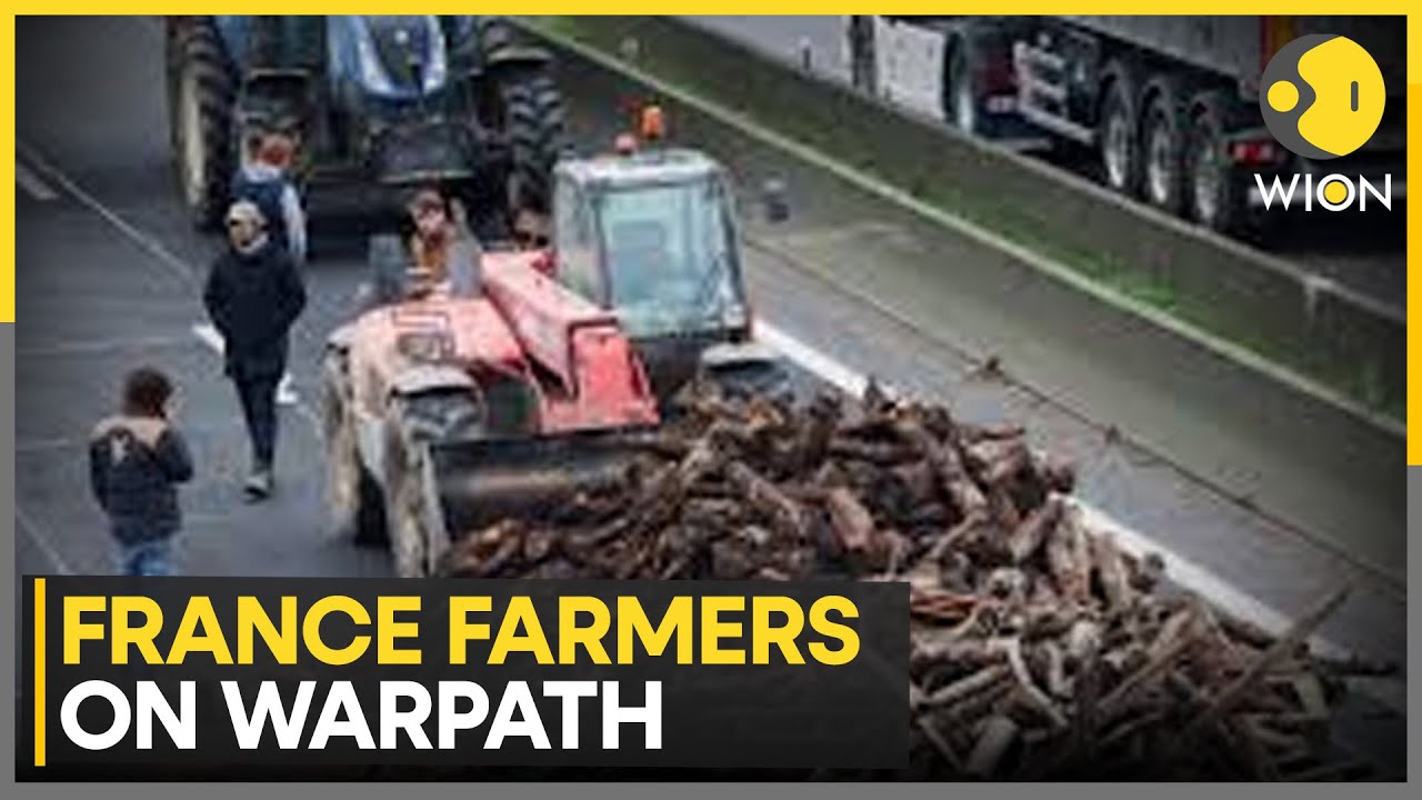 French Farmers Protest: Highways Blocked Amid EU Trade Concerns | WION