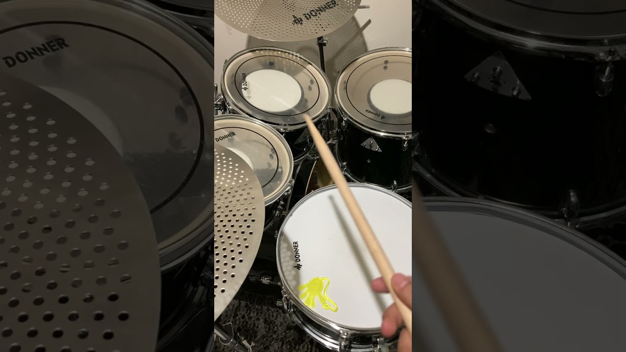 &iquest;Cambiar PARCHES de f&aacute;brica en bater&iacute;a? 🤔🥁