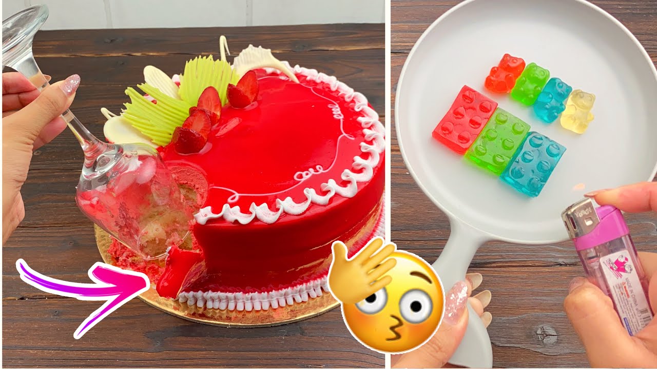 جربت اغرب وصفات وخدع القنوات الأجنبية 🥵🔥!! اغرب طريقة لأكل الكيك !😱