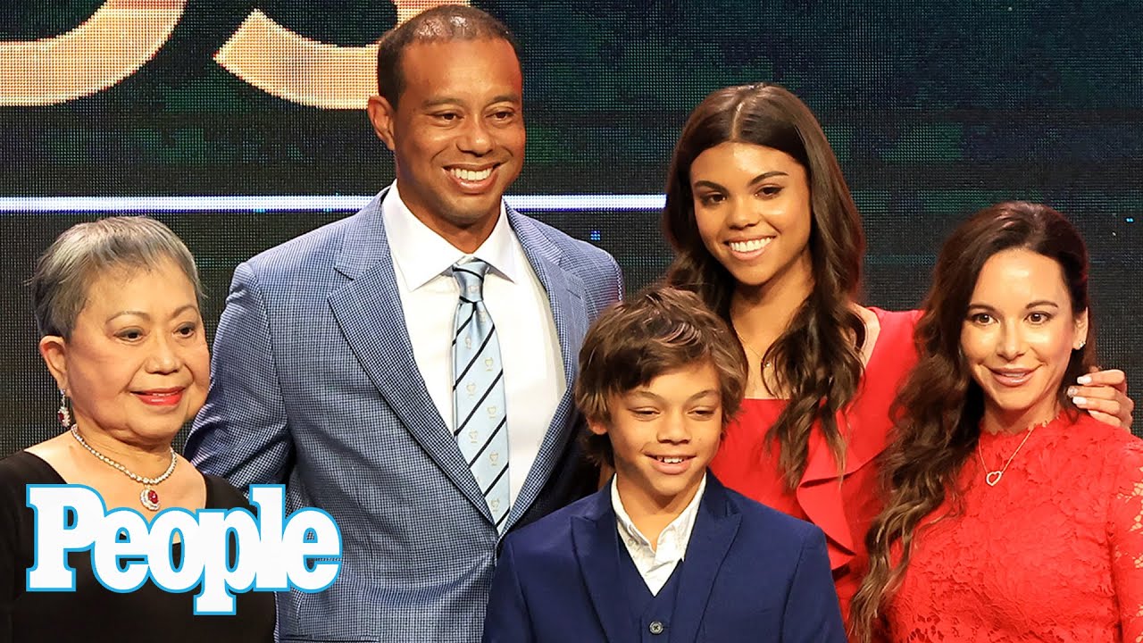 Tiger Woods' Kids, Girlfriend and Mom Join Him for World Golf Hall of Fame Induction | PEOPLE