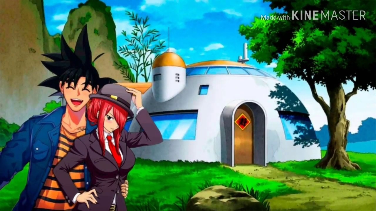 💕❤️Goku x erza 💞💝crossover 💕❤️carnaval maluma💕❤️