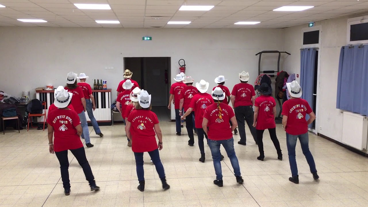 Autour du sapin de noël (line dance)