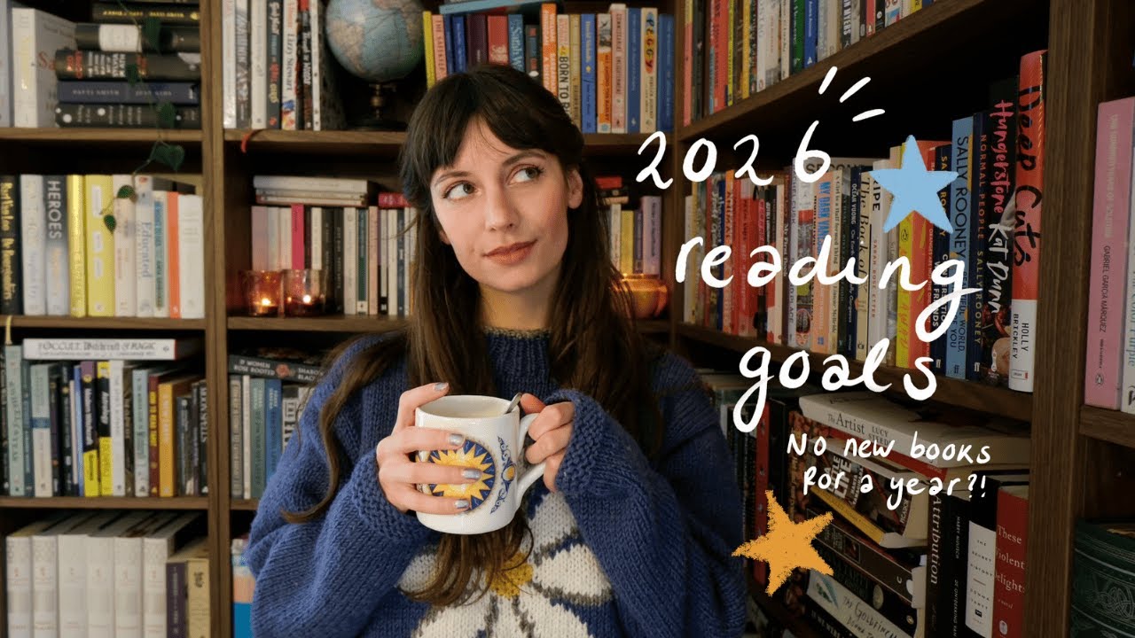 i'm going to stop buying books (and other 2026 reading goals)
