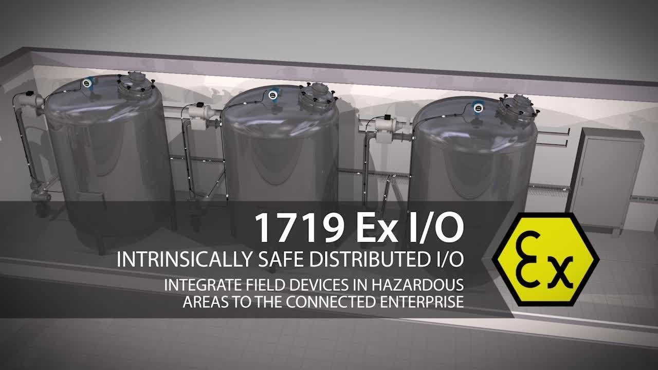 1719 Ex I/O, Intrinsically Safe Distributed I/O