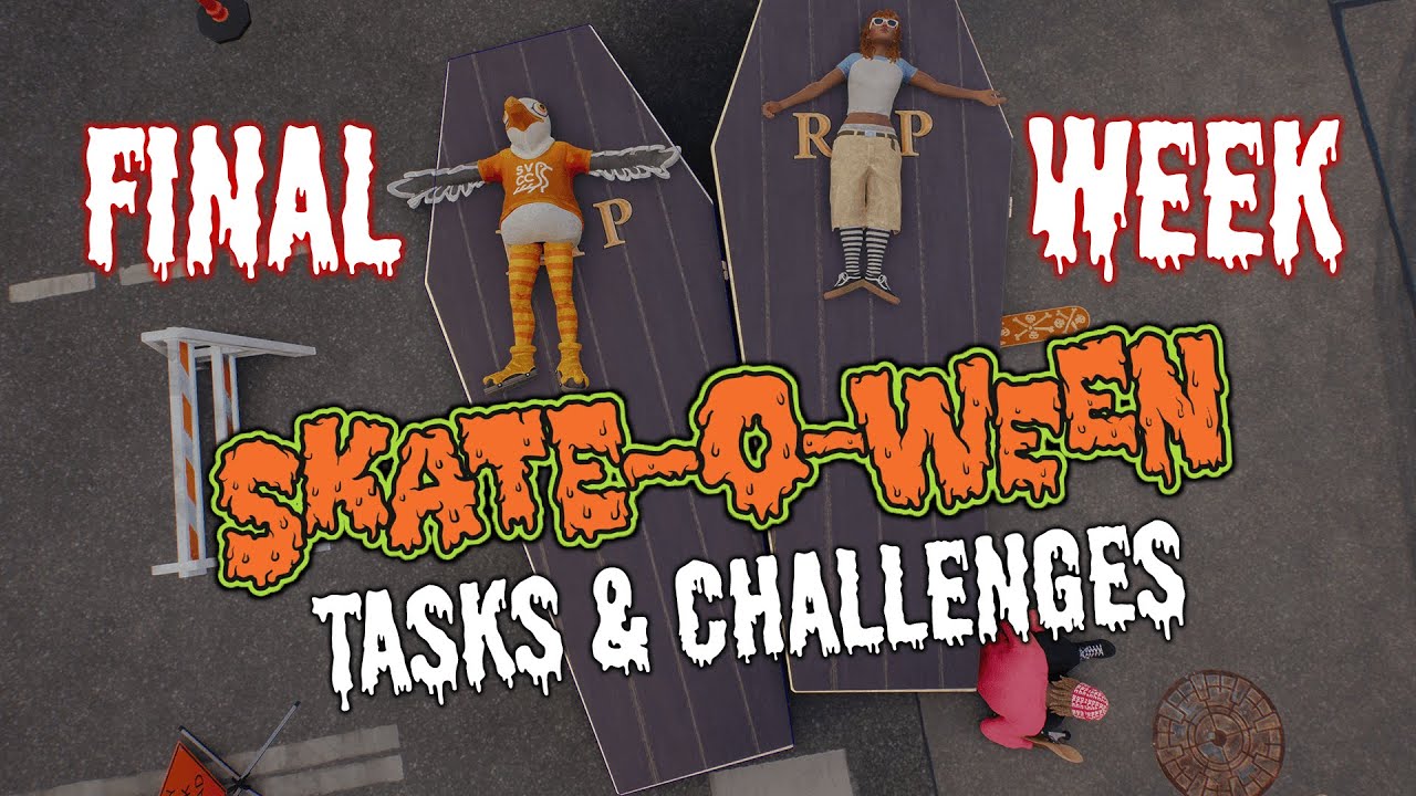 Skate-o-Ween Event 3 How to Do All Tasks & Challenges
