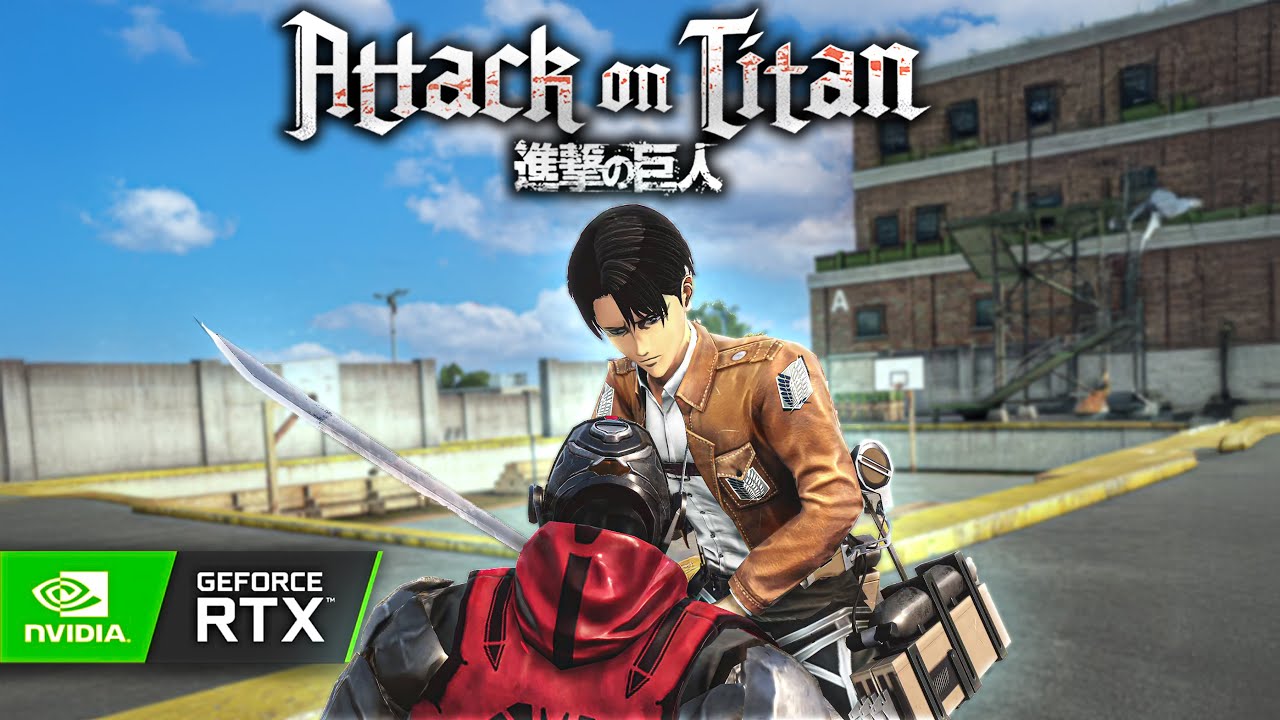 Attack on Titan X BloodStrike RTX 5090 - Scout Regiment LEVI ZERO -   Random Squad - ULTRA GRAPHICS