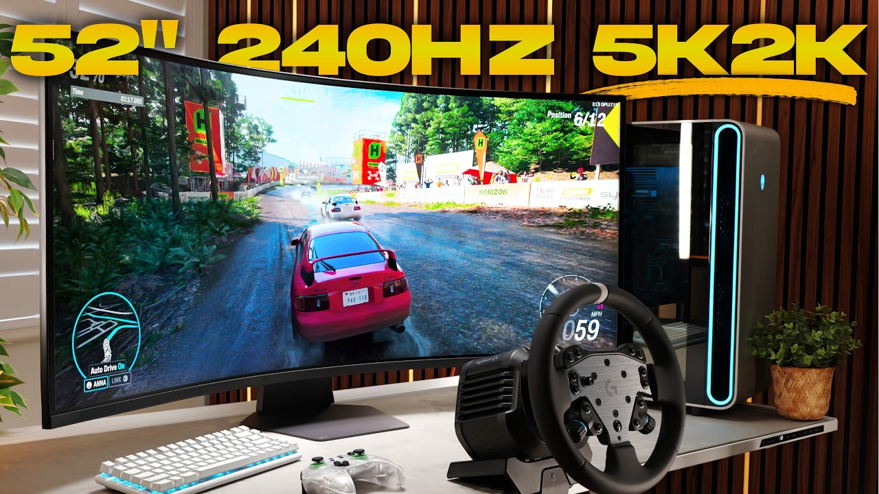 52-calowy 240 Hz 5K2K Bestia: LG UltraGear evo G9