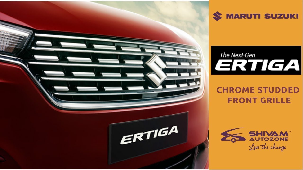 New Ertiga 2018 | Chrome Studded Front Grille |Shivam Autozone |Mumbai