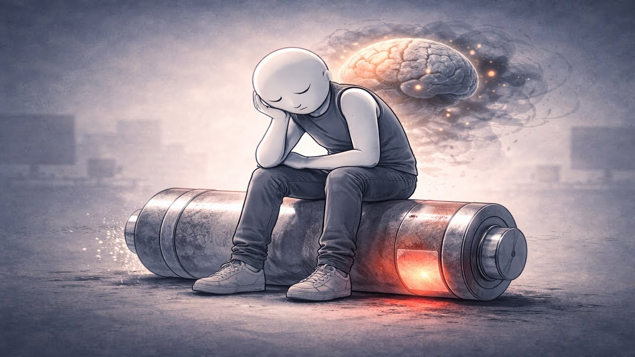 Pourquoi ton cerveau se fatigue avant même que tu sois épuisé