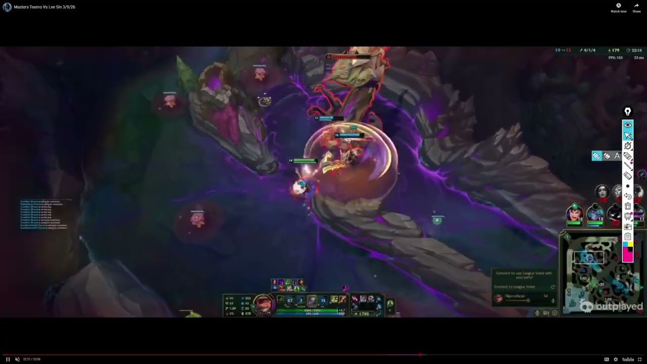 Masters Teemo vs LeeSin