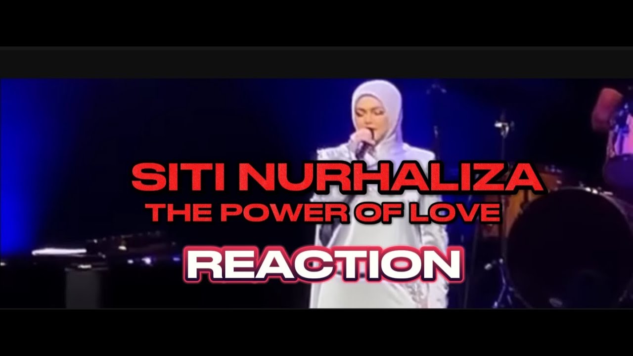 Siti Nurhaliza - The Power of Love live at Hitman David Foster & Friends REACTION