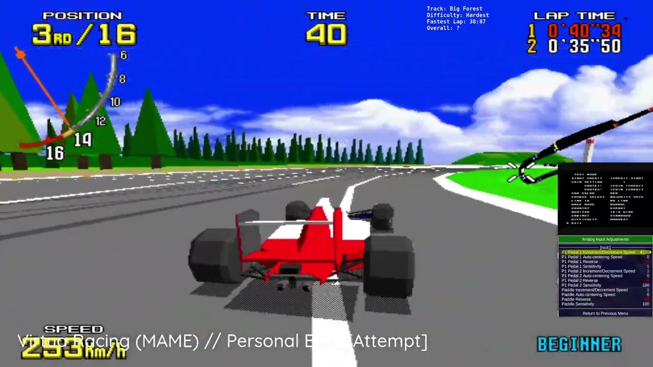 [OLD] FLAP 38'78 (L5) - Virtua Racing (Arcade) - Big Forest (Hardest) (Auto) - 2026-02-05 [NOSKIP]