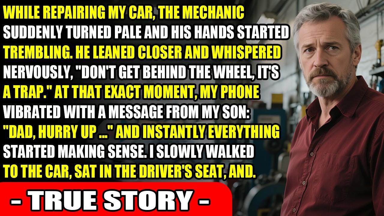 “Don’t Get Behind The Wheel, It’s A Trap,” The Mechanic Warned Me About My Son...