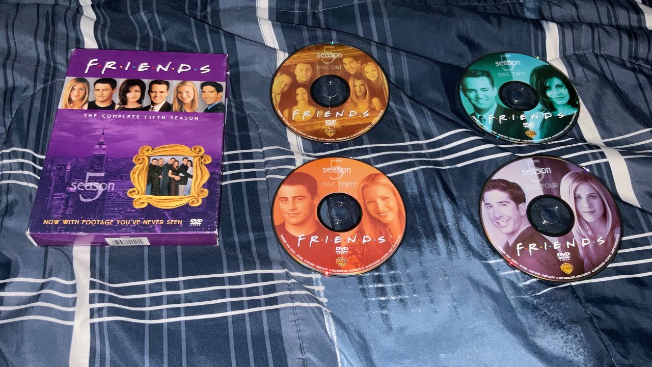 Opening to Friends: The Complete 5th Season 2003 DVD (All 4 Discs)