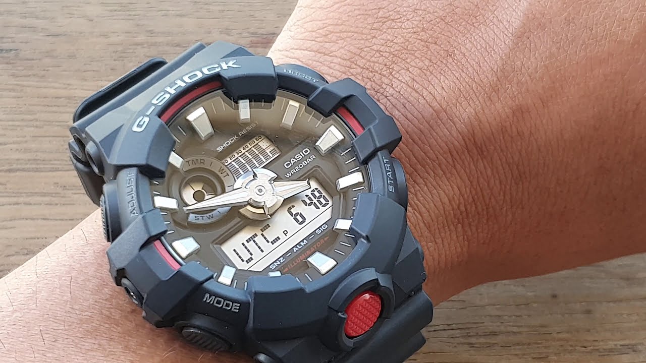 Relogio Casio G-Shock GA-700-1ADR - ALTARELOJOARIA APRESENTA