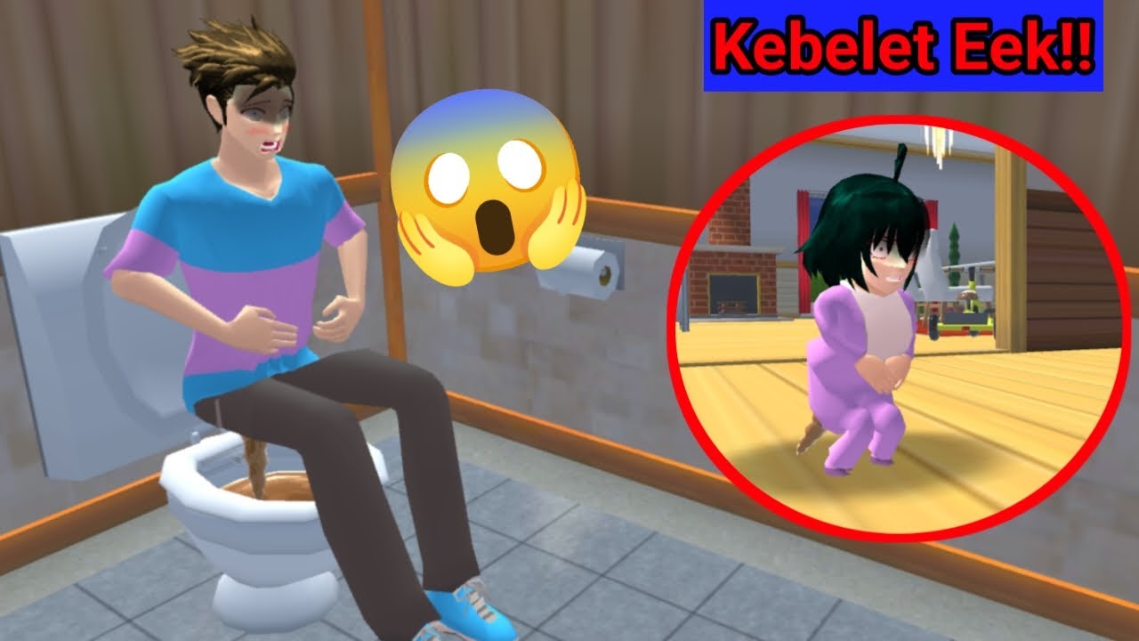 Kumpulan Video Eek Mencret || Karin Eek Mencret Di Mana Saja part 2 || Sakura School Simulator