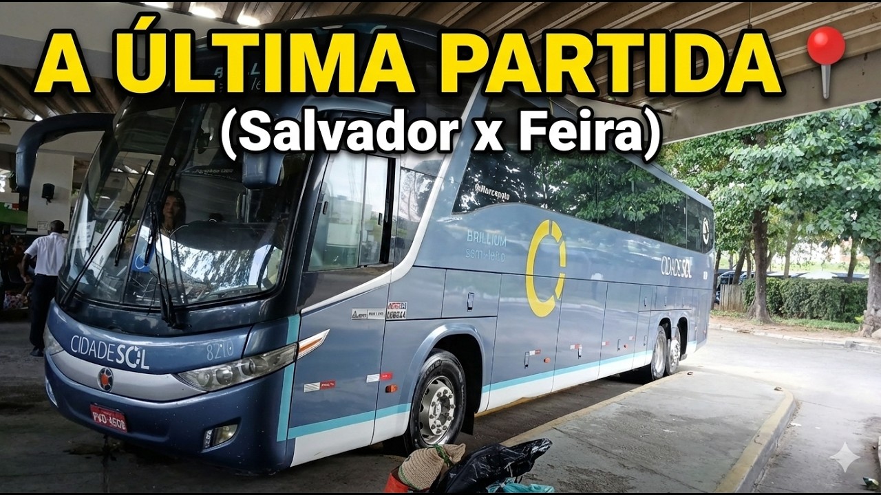 COMO ESTÁ A RODOVIÁRIA DE SALVADOR NO ÚLTIMO DIA? Tour e Viagem Final no Cidade Sol