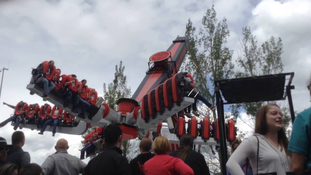 Samurai (Off-Ride HD) Lagoon Amusement Park
