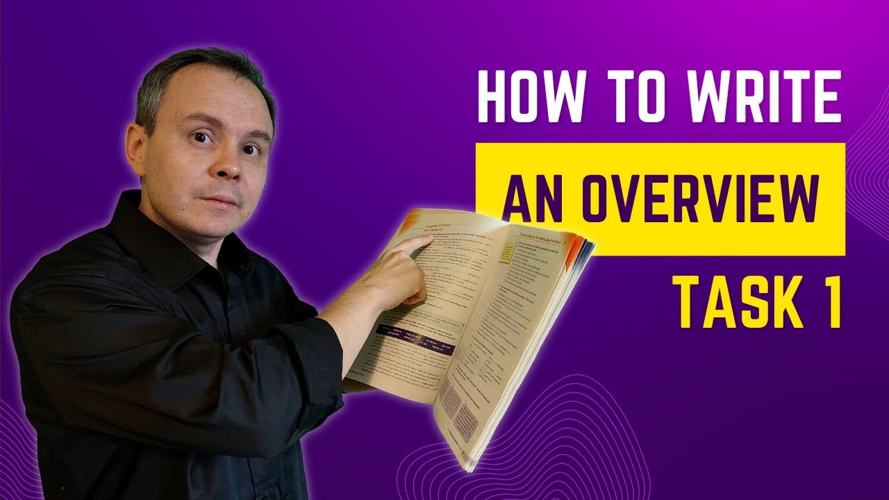 IELTS Task 1. How to write a good OVERVIEW?