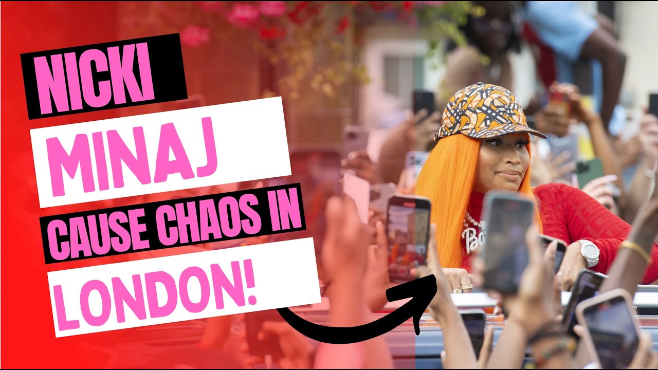 Nicki Minaj causes CHAOS in London as her Barbz turn out in their thousands for her meet and greet