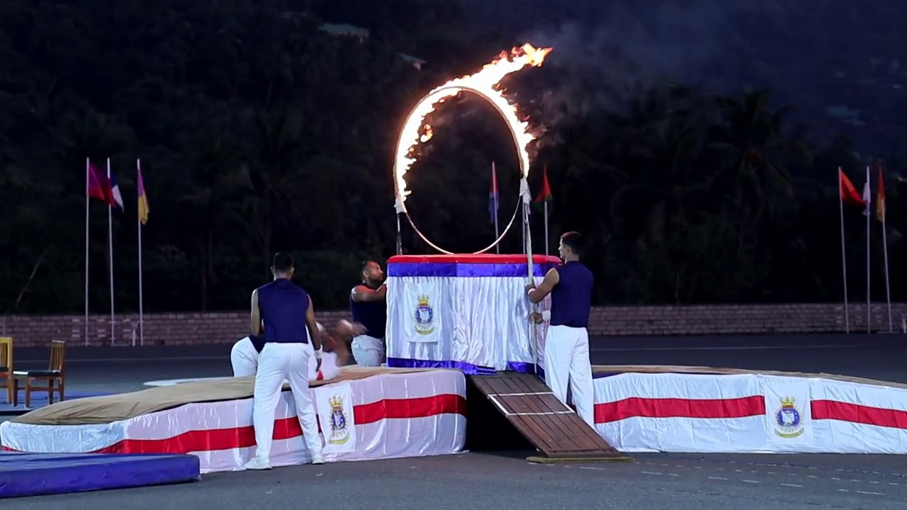Outdoor Training Display at INA