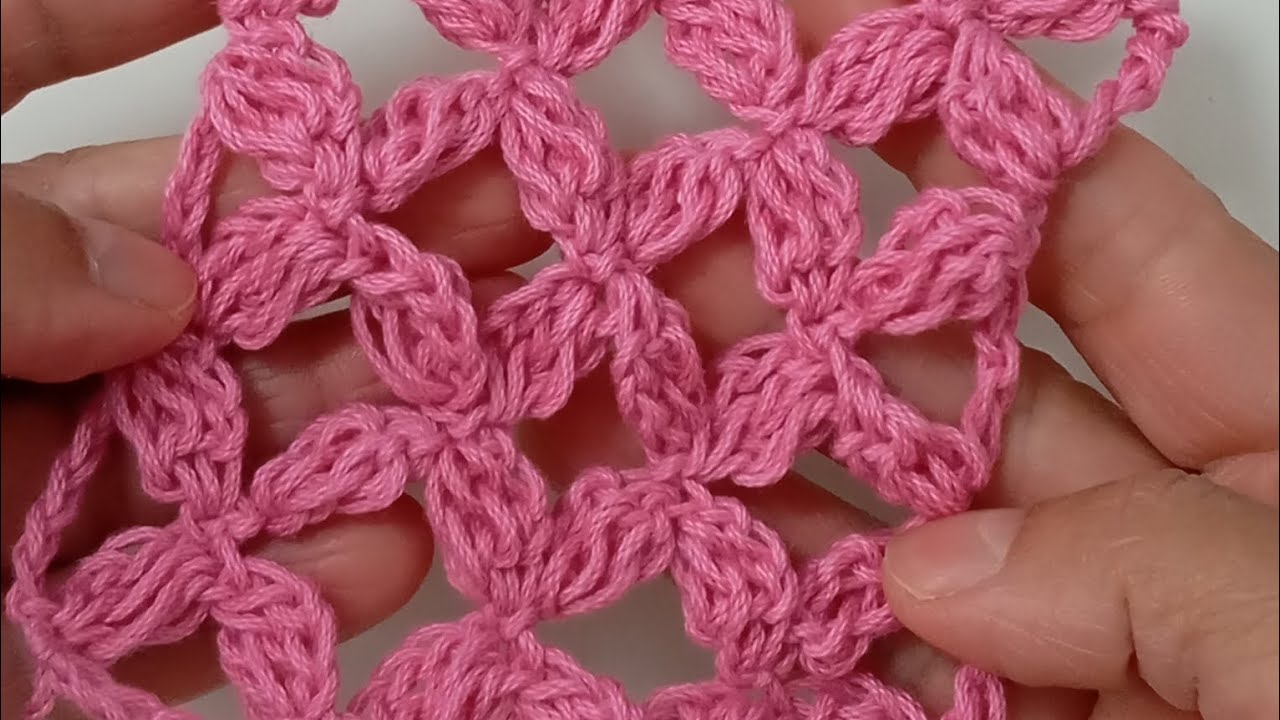 Ponto Princesa no Crochet - Por Francisca Madureira.
