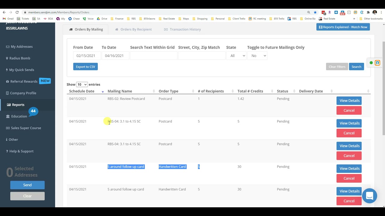 Automated Marketing- SendJim Spring 2021