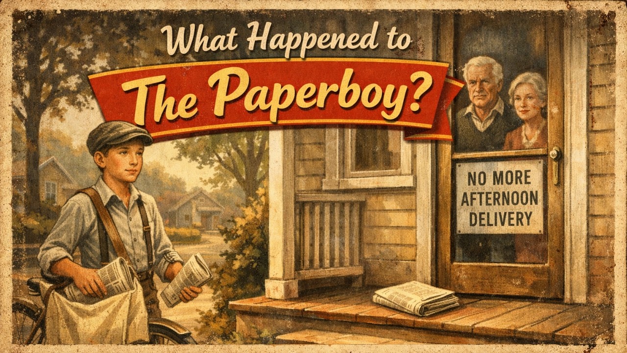 What Happened to the Neighborhood Paperboy? When Kids Delivered the Evening News