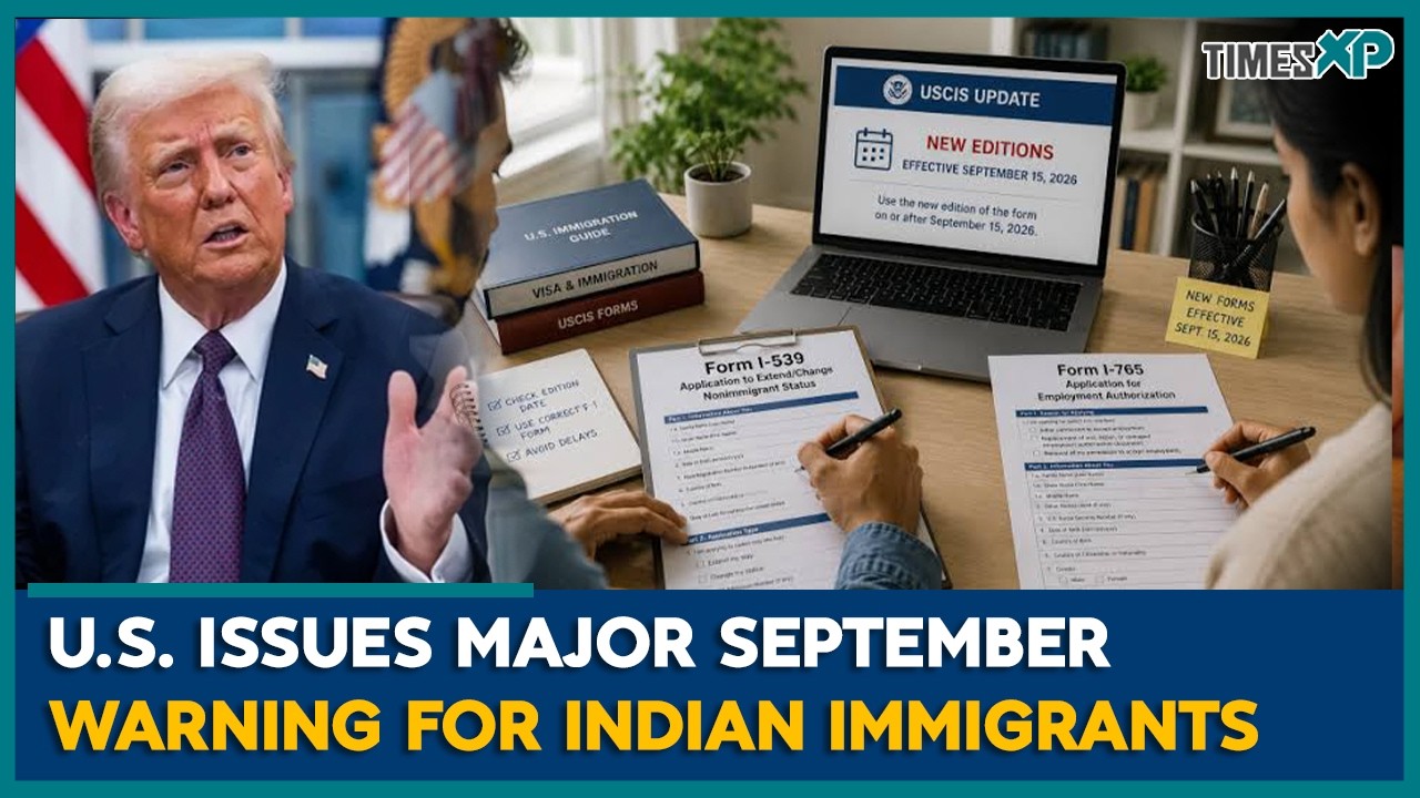 U.S. Immigration Alert: I-539 and I-765 Forms Changing | U.S Immigration | Naviya Bal