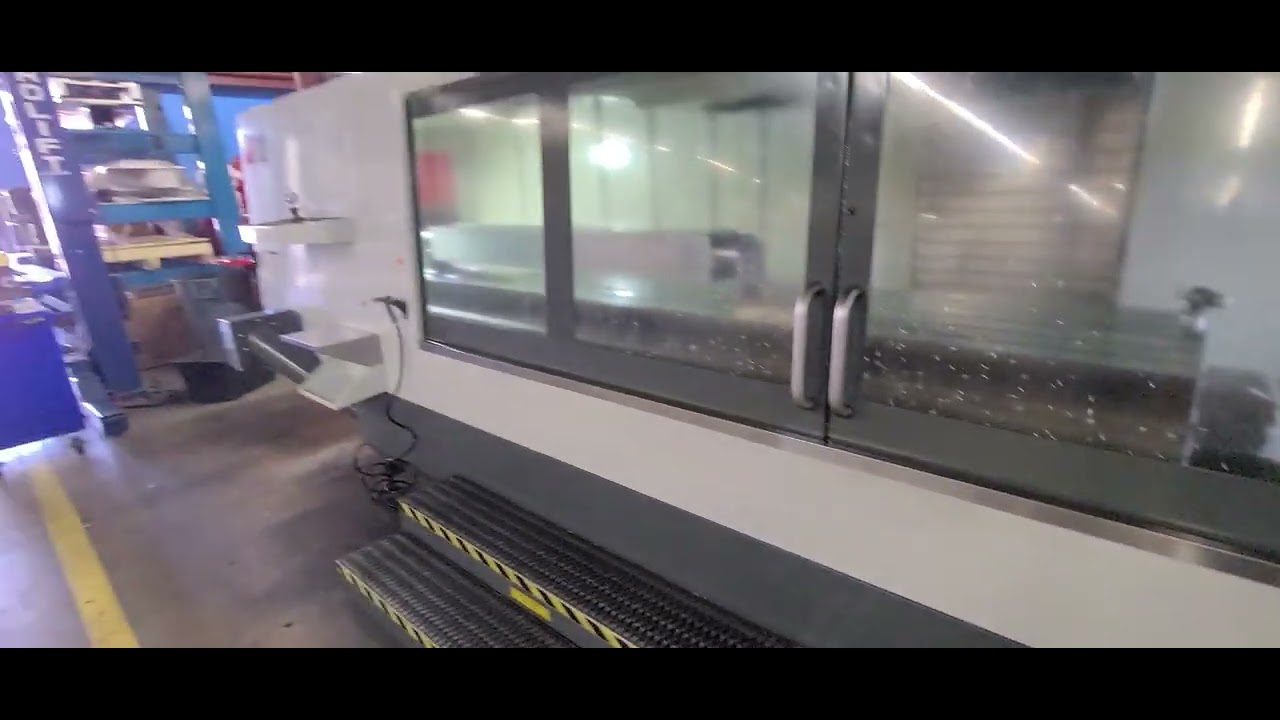 First Look: 2021, HAAS VF-12/40 CNC Vertical Machining Center - Wired for 4th-Axis