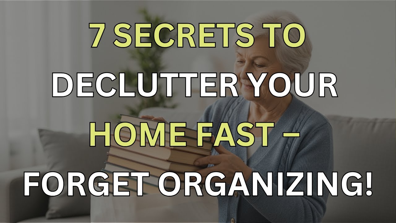 7 Decluttering Hacks for Seniors That Make Organizing Totally Useless